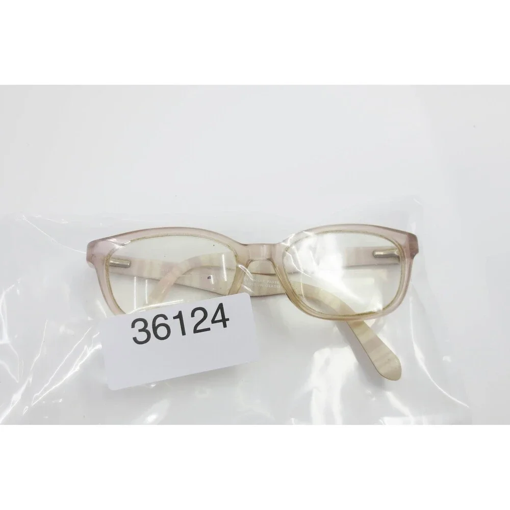 Kate Spade Brylie QGX Pink Striped Rectangular Eyeglass Frames 49-15-135